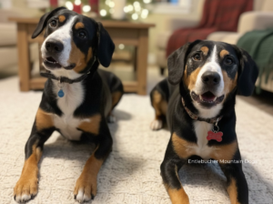 Entlebucher Mountain Dogs